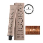 IGORA ROYAL Absolutes 7-70 Ξανθό Μεσαίο Χάλκινο Φυσικό 60 ml