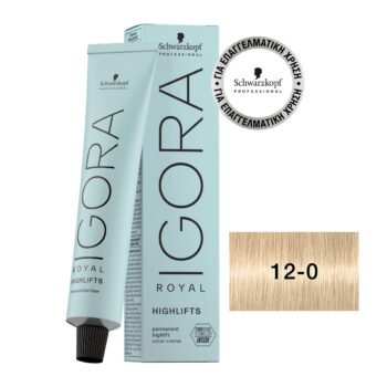 IGORA ROYAL Highlifts 12-0 Ξανθιστικό Φυσικό 60 ml
