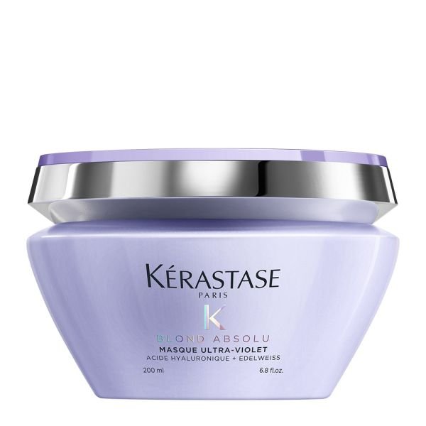 KERASTASE Blond Absolu Masque Ultra-Violet Μάσκα Με Μωβ Χρωστική Για Βαμμένα Ξανθά Μαλλιά 200ml KERASTASE Blond Absolu Masque Ultra-Violet Μάσκα Με Μωβ Χρωστική Για Βαμμένα Ξανθά Μαλλιά 200ml