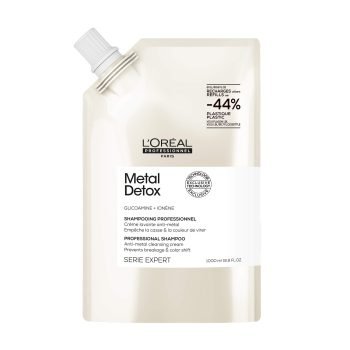 L'Oréal Professionnel Metal Detox Refill Σαμπουάν Αναδόμησης/Θρέψης & Βαθύ Καθαρισμού για Βαμμένα Μαλλιά 1000ml
